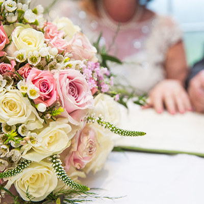 Blush pink wedding wedding bouquets