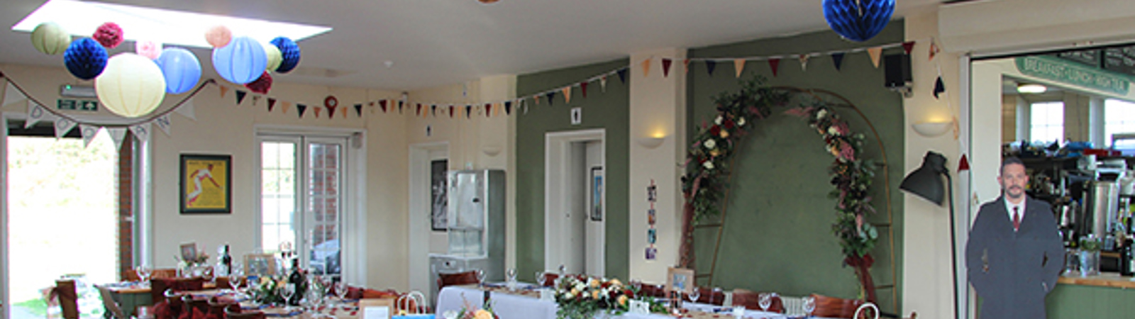 Southsea Tennis Club - Wedding decor