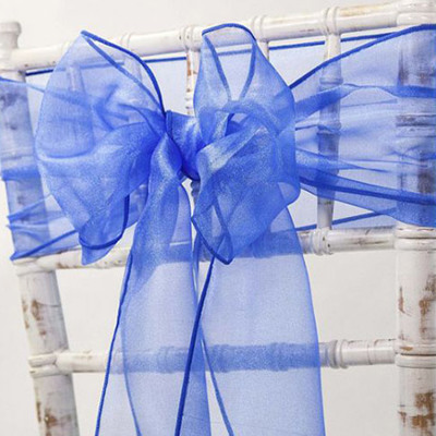 Organza sashes