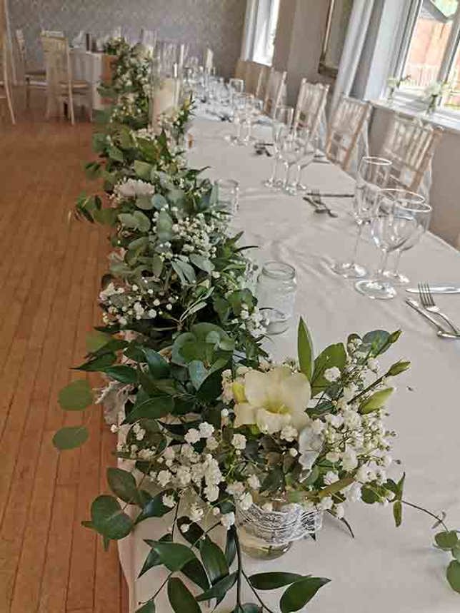 Ampfield - Abbey and Tom - Top Tables close up.jpg