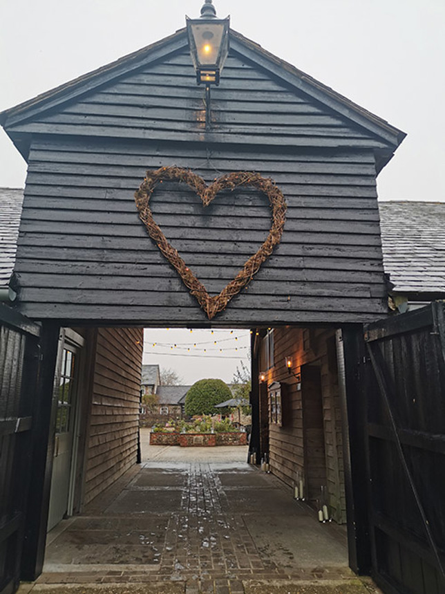 Upwaltham Barns  - Entrance