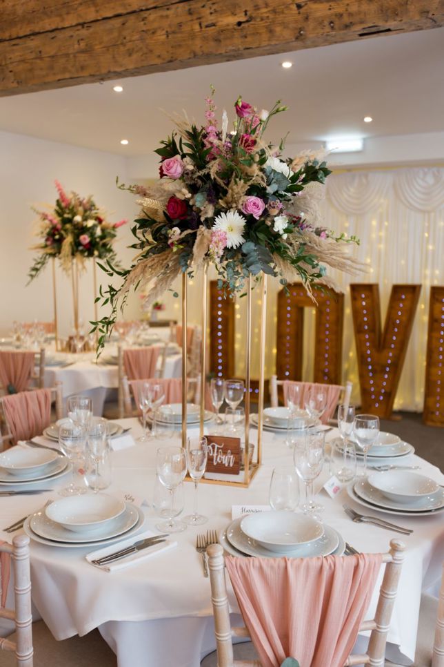 Angel hotel - blush pink centrepiece1.jpg