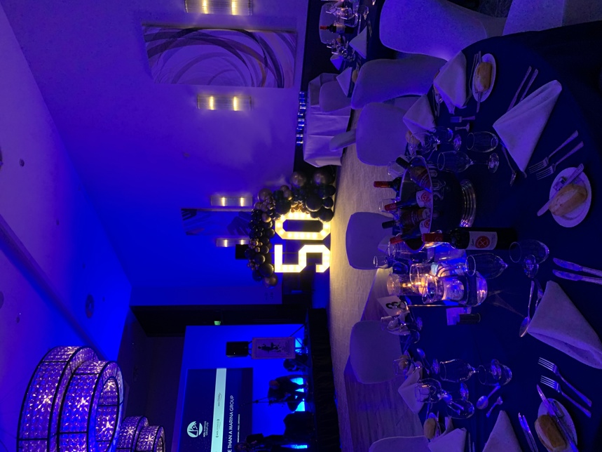 50years corporate - Dinner