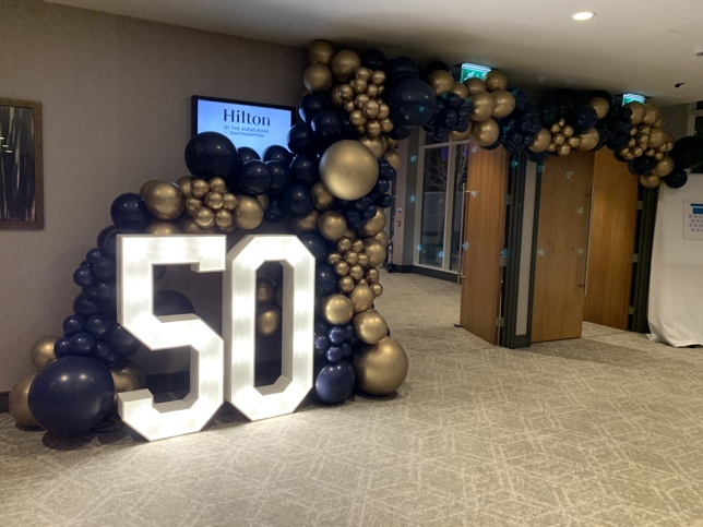 50years corporate - entrance