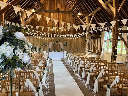 Our first visit to Clock Barn wedding  venue