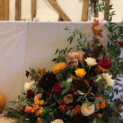 Clock barn autumn weddings