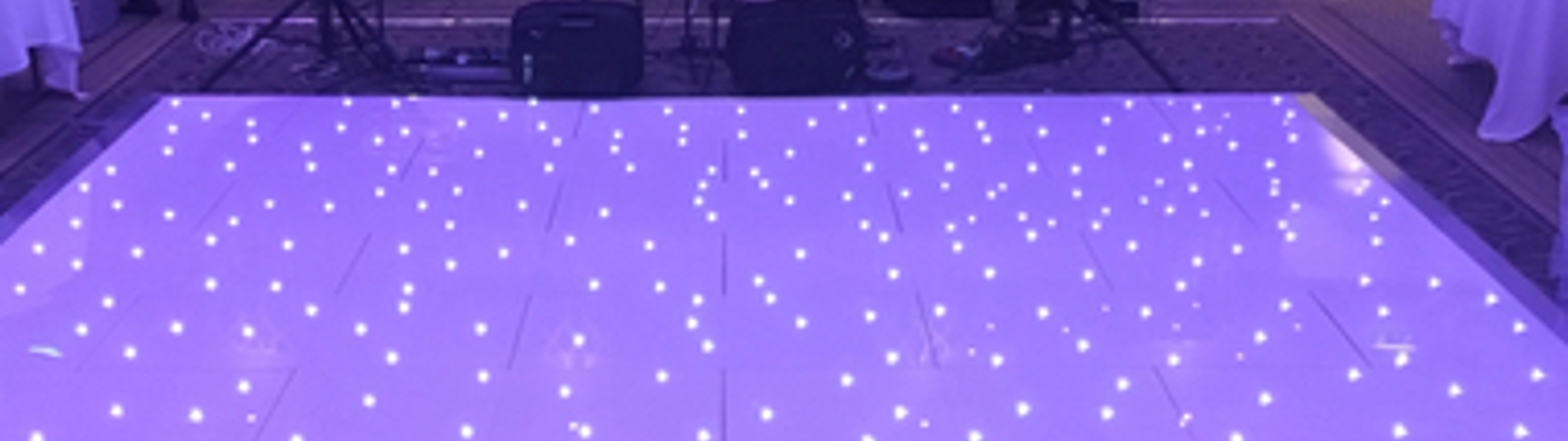 White Starlight Dancefloor Hire