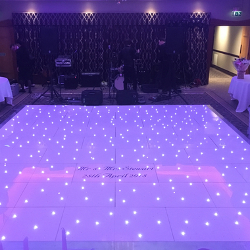 White Starlight Dancefloor Hire