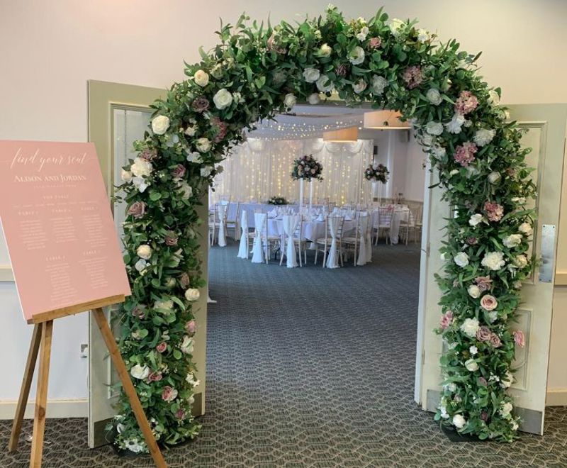 Full Floral arch